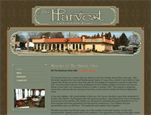 Tablet Screenshot of harvestdiner.com